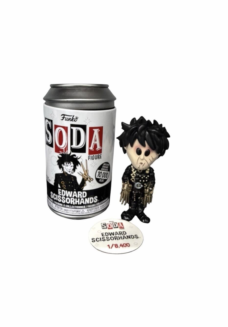 Funko Vinyl Soda: Edward Scissorhands Common Funko LLC 2020